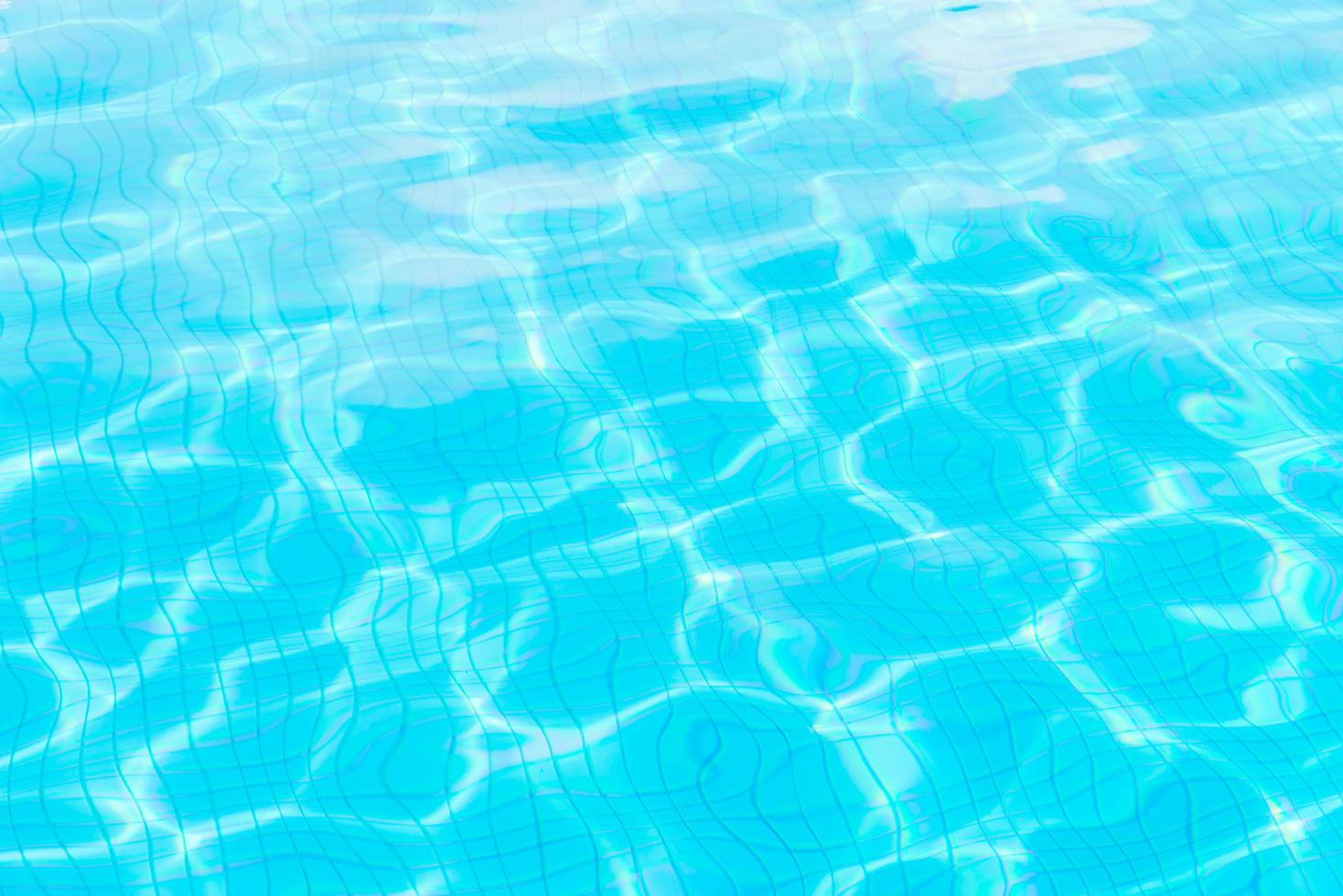 sfondo di acqua della piscina foto