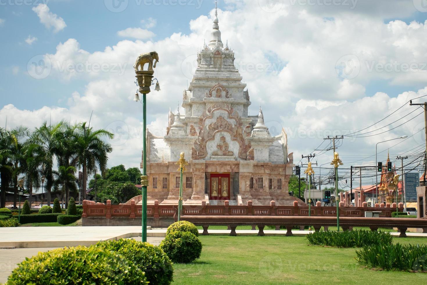 sisaket, thailandia, gennaio 17 2021 .doveri di khukhan quartiere ufficio.memoriale foto