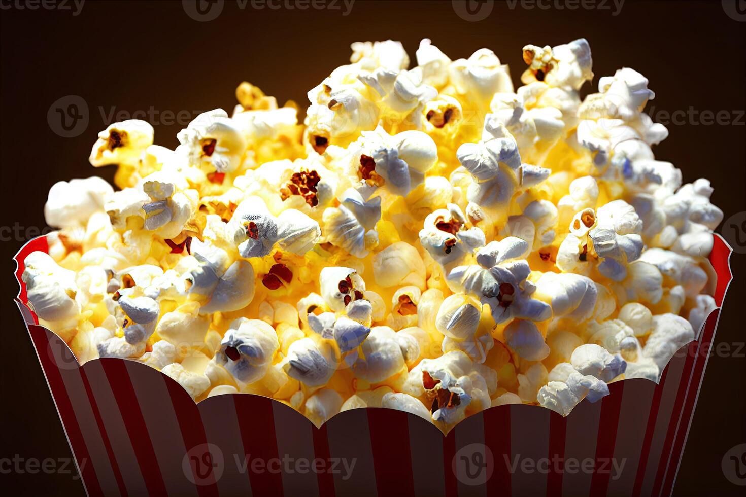 illustrazione di Popcorn nel il cinema foto