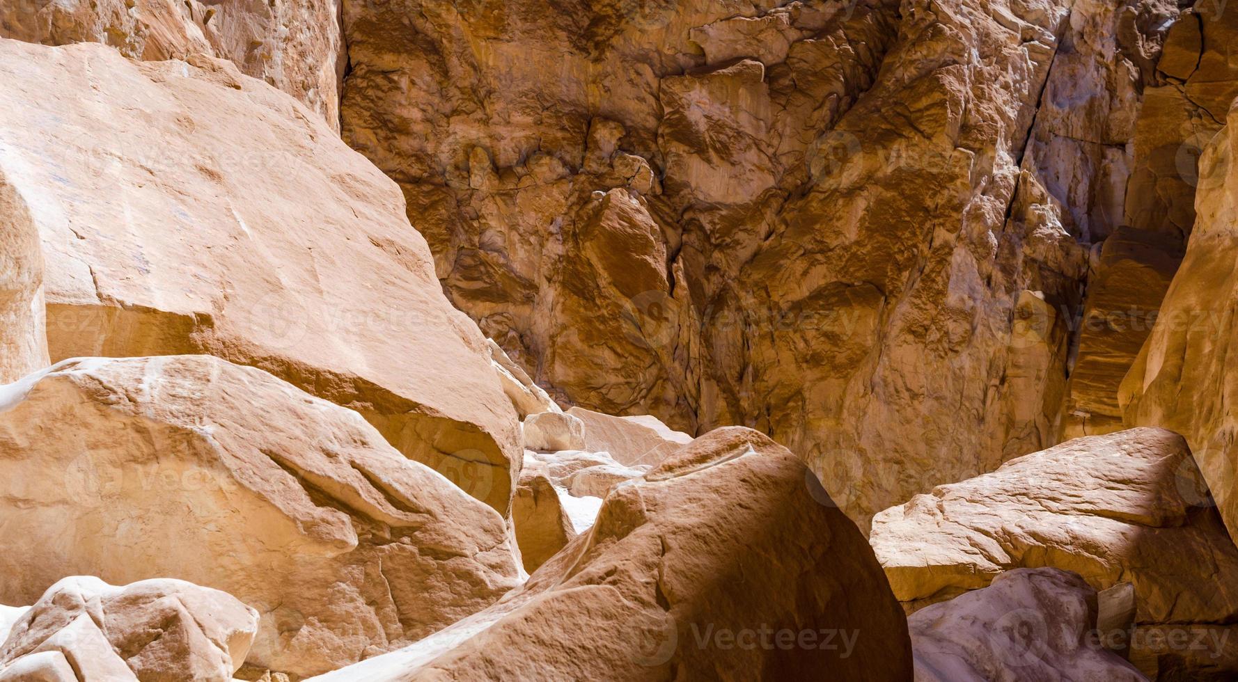 rocce in un canyon foto