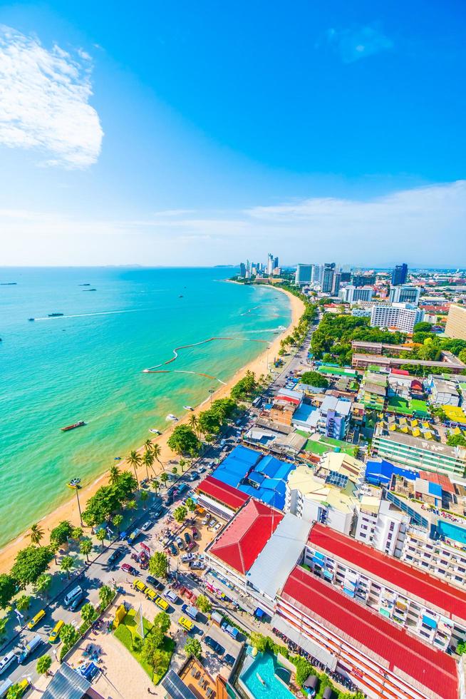 città e baia di pattaya foto