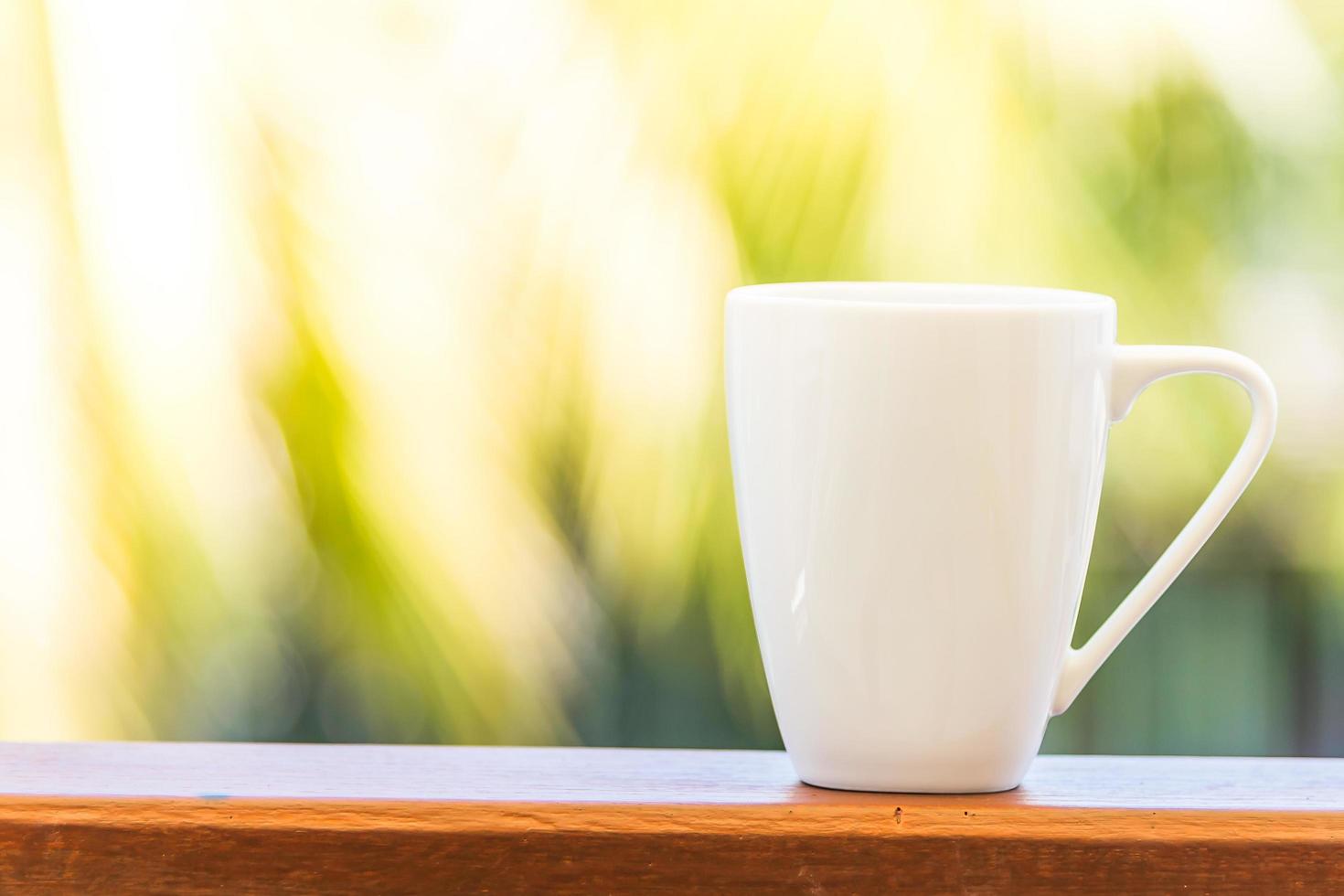 tazza di caffè bianco foto