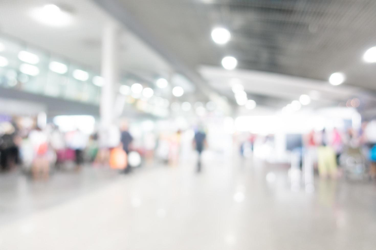 aeroporto di sfocatura astratta foto