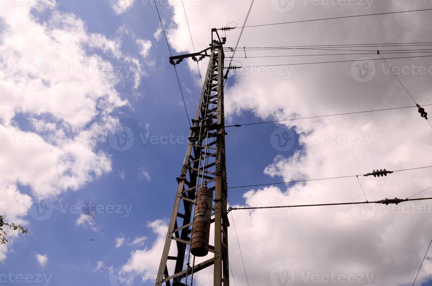 elettricità energia pilone foto