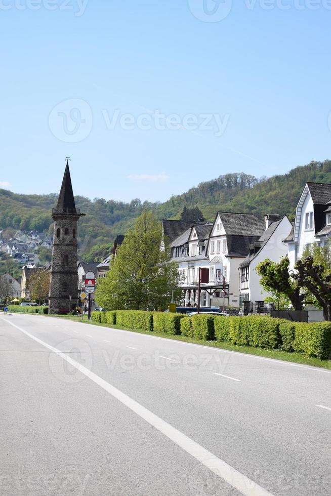 principale strada a Hatzenport, mosel valle foto