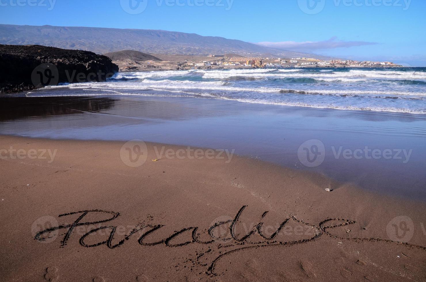 bellissimo spiaggia su tenerife foto