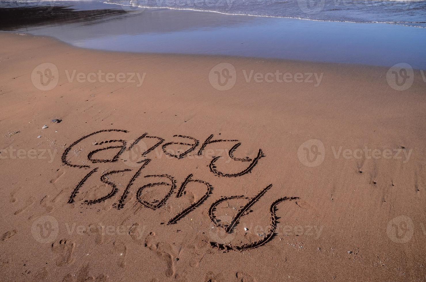 bellissimo spiaggia su tenerife foto