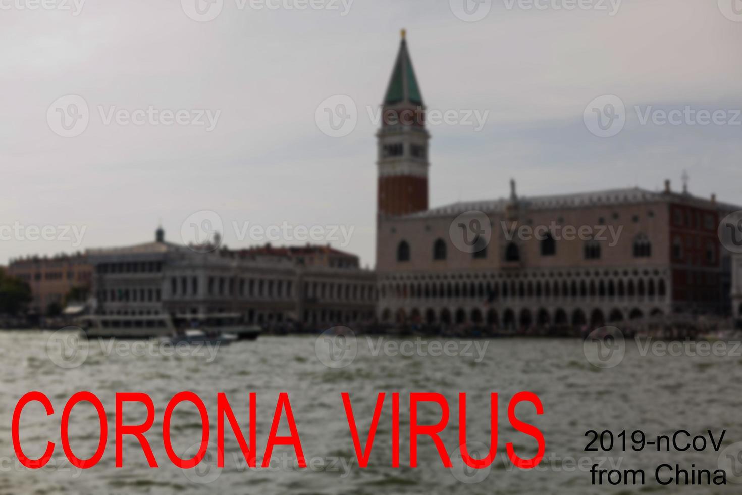 coraonavirus attacco su Cina per Italia concetto. corona virus diffusione su Cina. adesso coronavirus scoppio su Italia foto