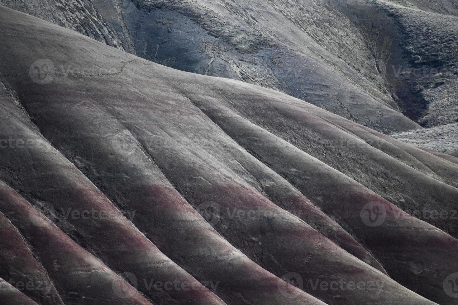 il dipinto colline nel Wheeler contea, Oregon foto