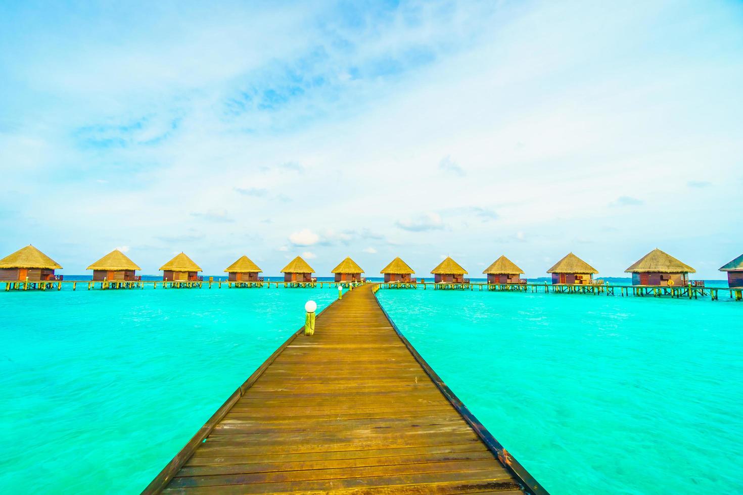 bellissima isola delle Maldive foto