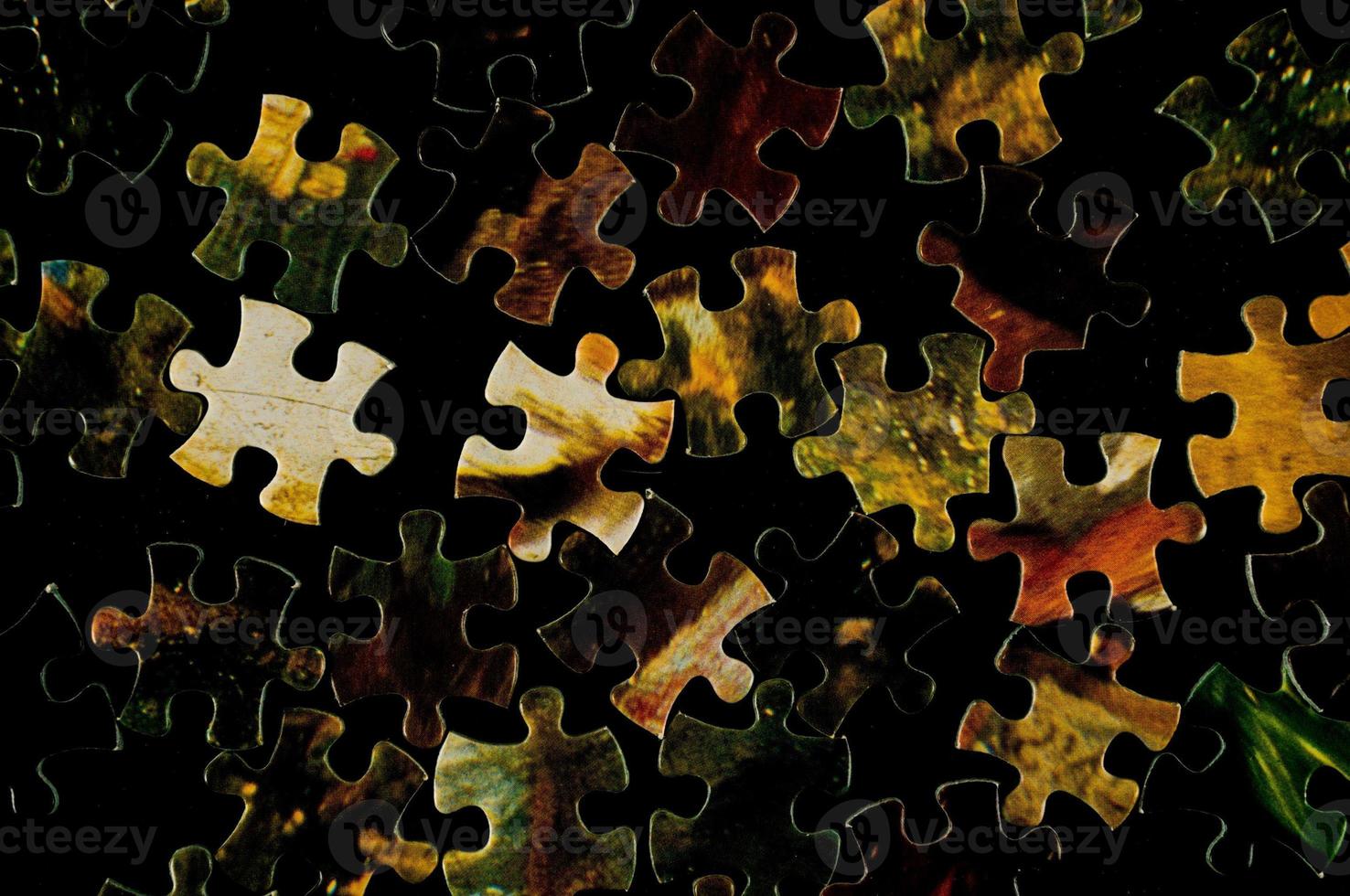 sfondo con puzzle pezzi foto