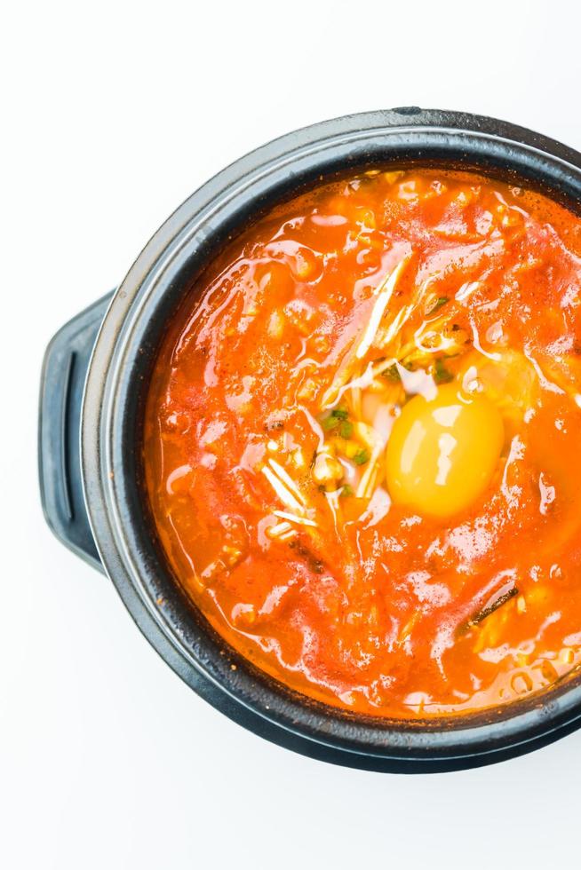 zuppa piccante coreana foto