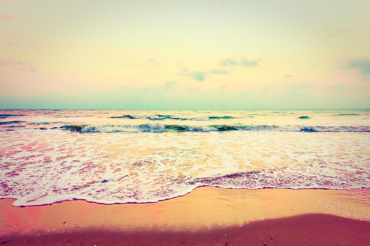 mare e spiaggia d'epoca foto