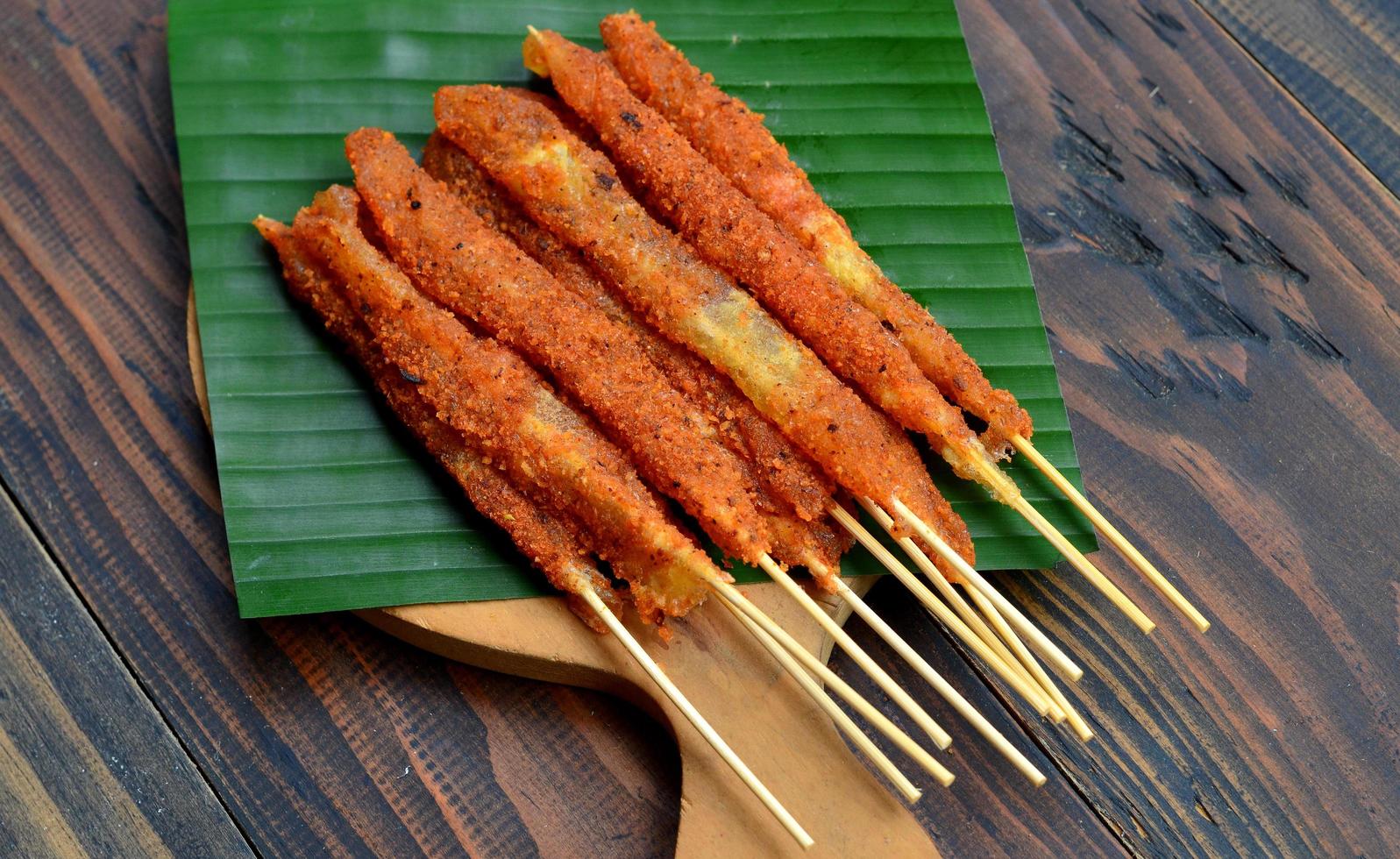 cilung o aci digulung cibo fatto a partire dal tapioca Farina, tradizionale cibo a partire dal Indonesia foto