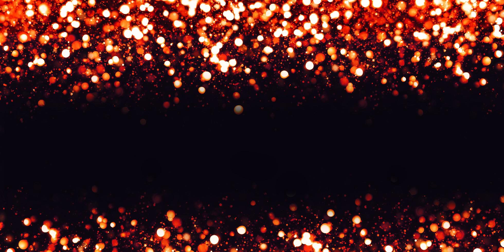 glitter effetto bokeh riflettente e particelle di polvere texture di lusso, illustrazione 3d foto