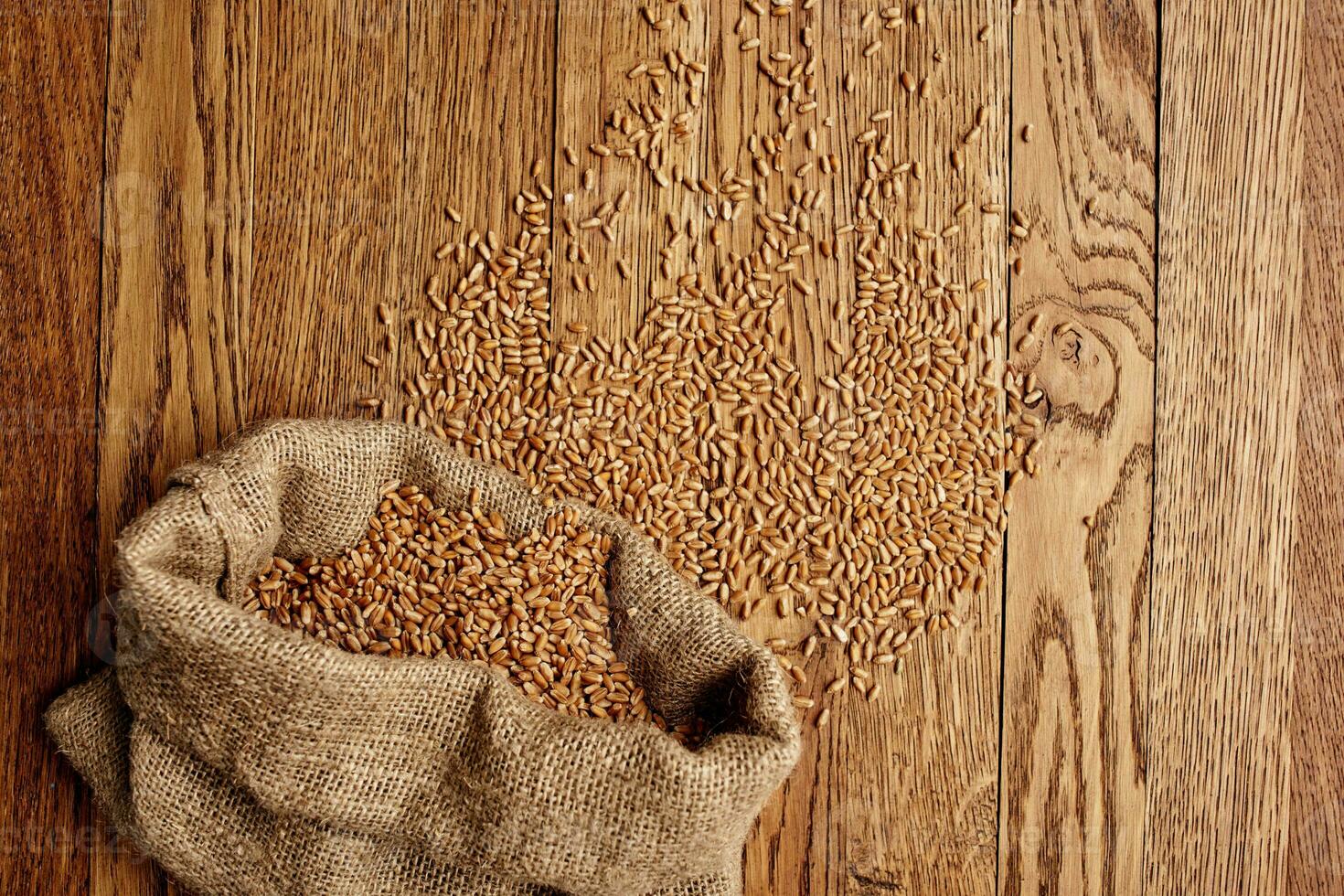 cereale Borsa biologico ingredienti salutare cibo cucina foto