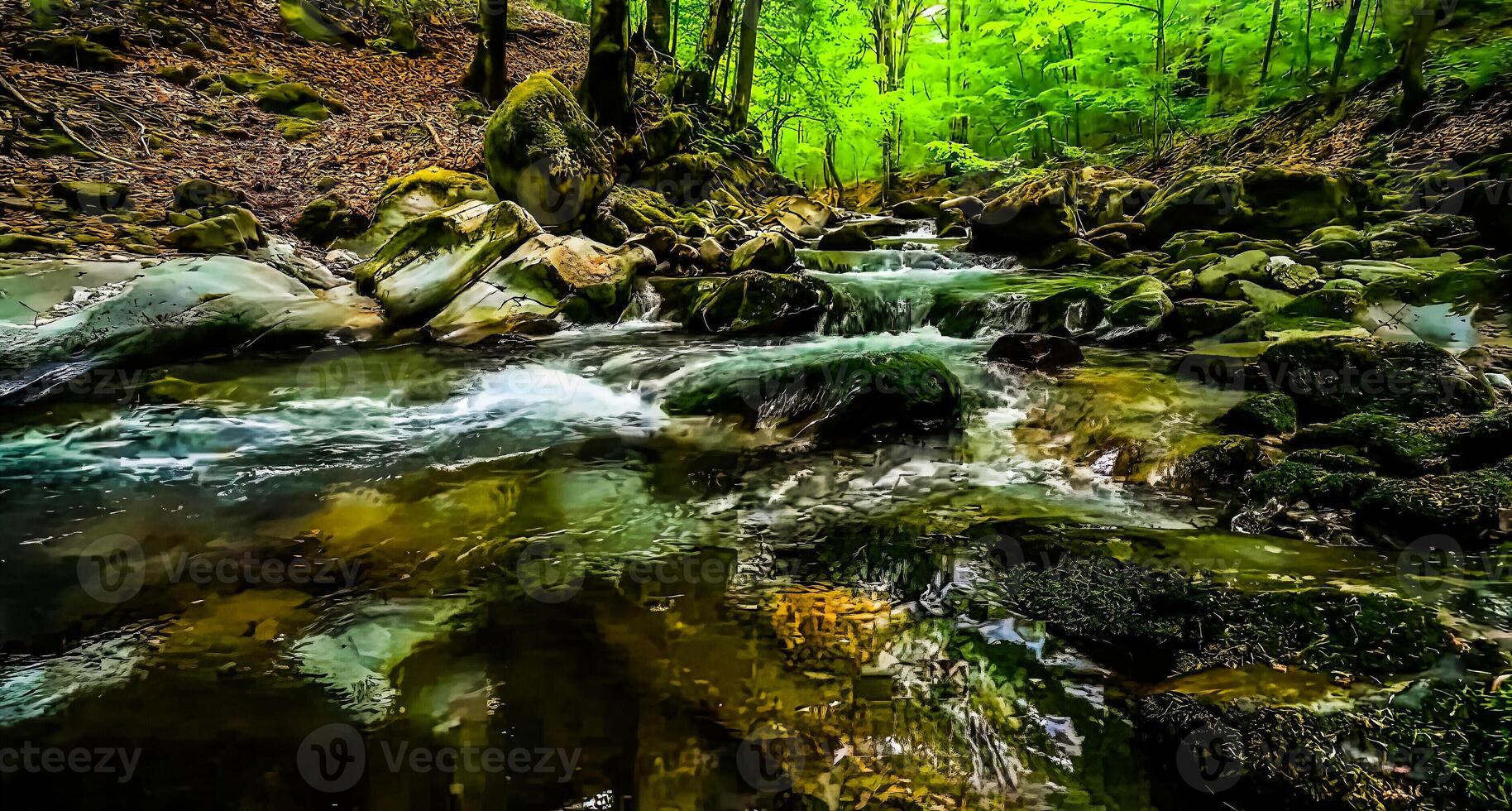 sorprendente natura sfondo - bellissimo paesaggio foto