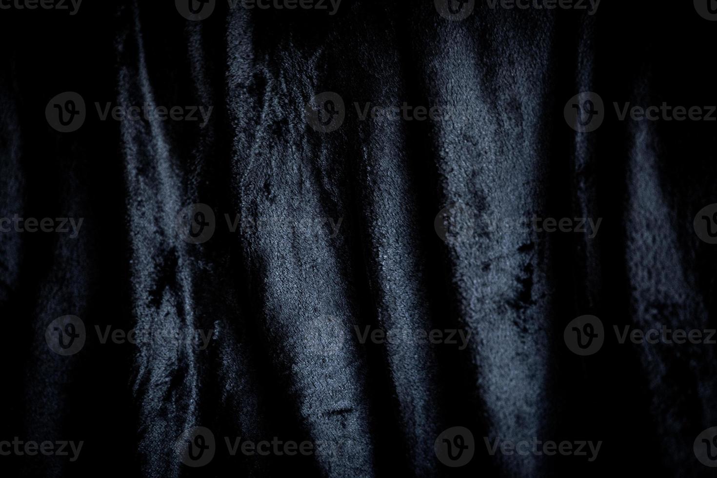 tessuto originale astratto velluto morbido sfondo nel nero e grigio nel avvicinamento foto