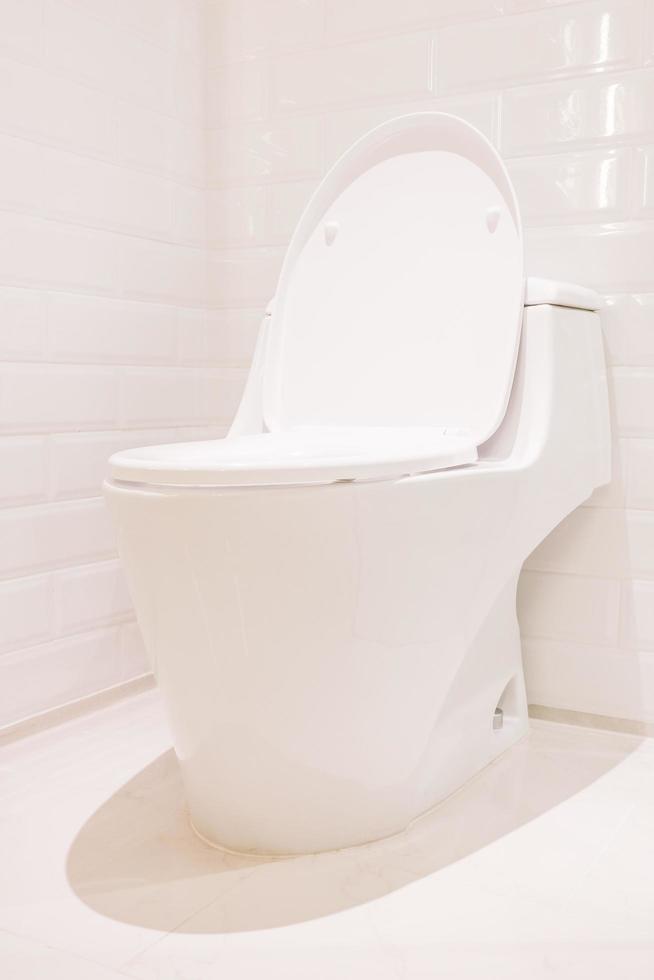sedile WC bianco foto