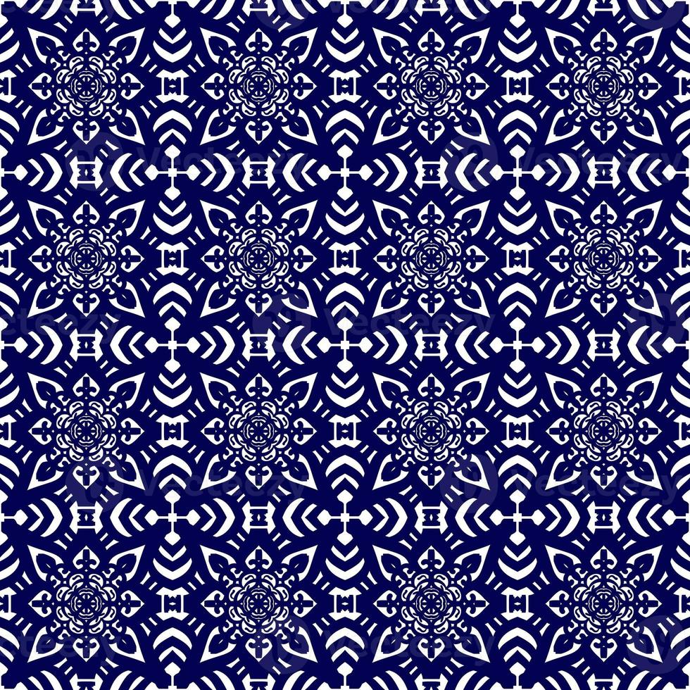 ikat geometrico folclore ornamento, tribale etnico struttura. senza soluzione di continuità a strisce modello nel azteco stile, figura tribale ricamo, scandinavo, ikat modello foto