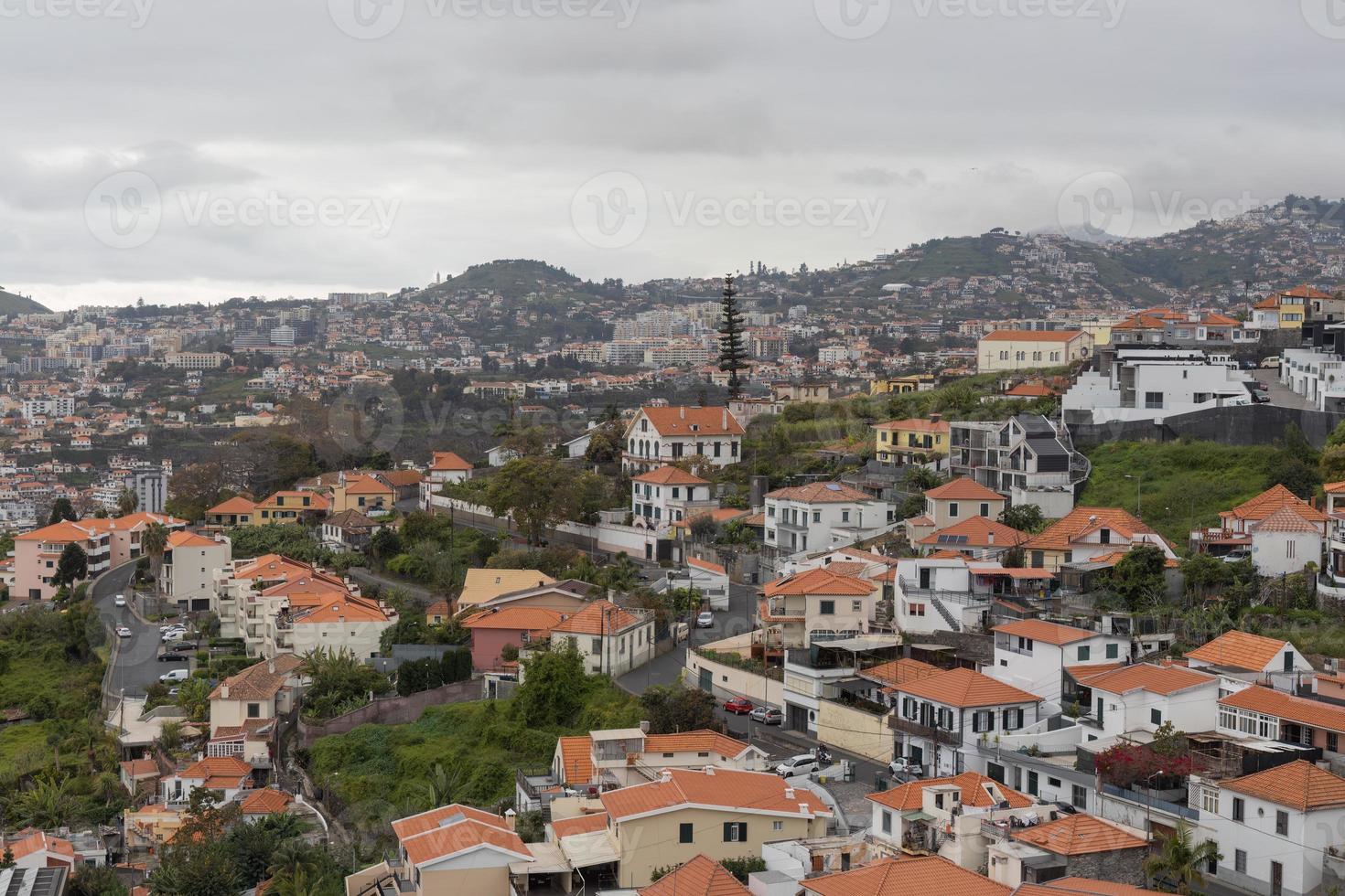 esplorando Madeiras città paesaggio. funchal, Madera. Portogallo foto