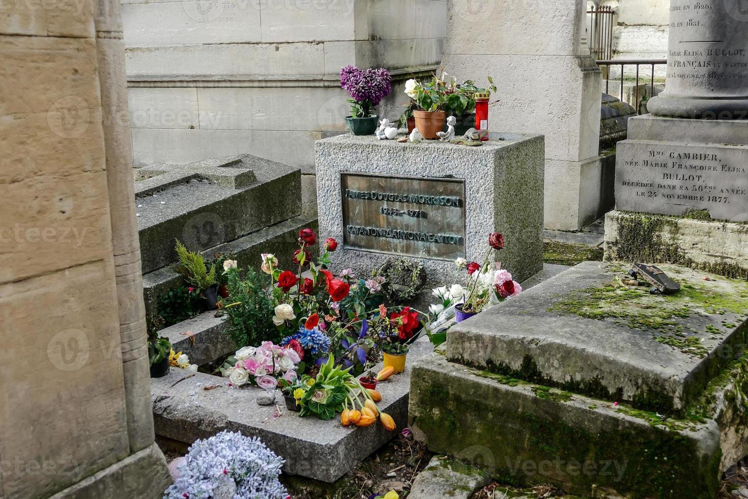 cimitero nel Parigi foto