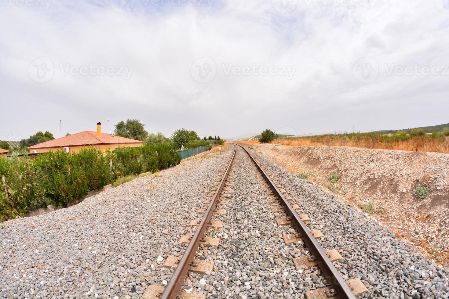 un' Ferrovia traccia foto