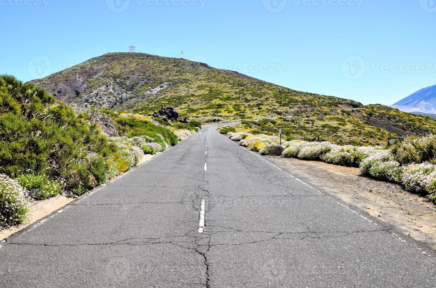 strada in campagna foto