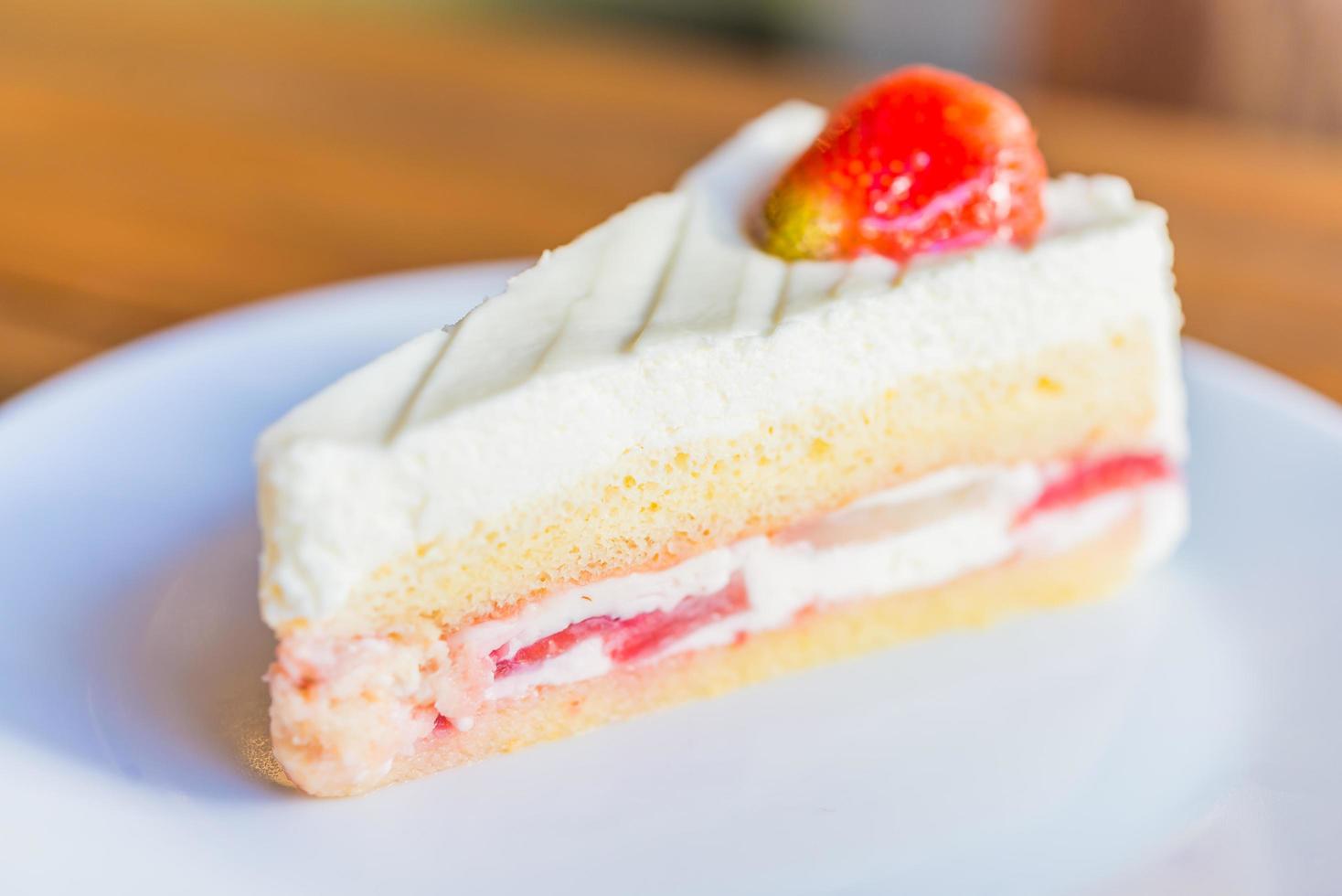 torte alla crema di fragole foto