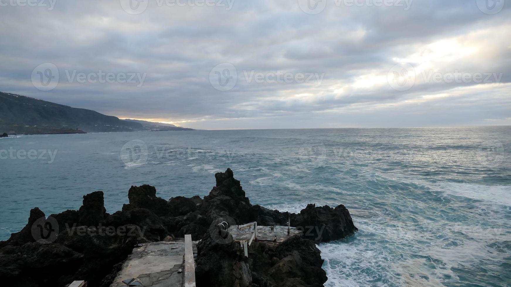 panoramico Visualizza di il riva foto