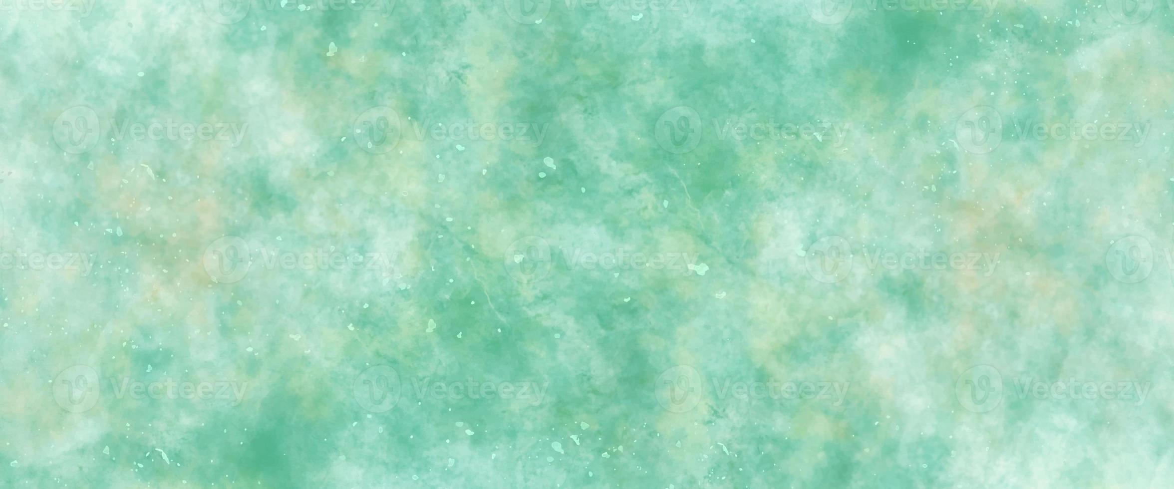 astratto acquerello dipingere sfondo. bellissimo blu verde e giallo acquerello spruzzo design.colorato pianura verde toni acquerello texture.carta strutturato aquarelle tela per moderno creativo design foto