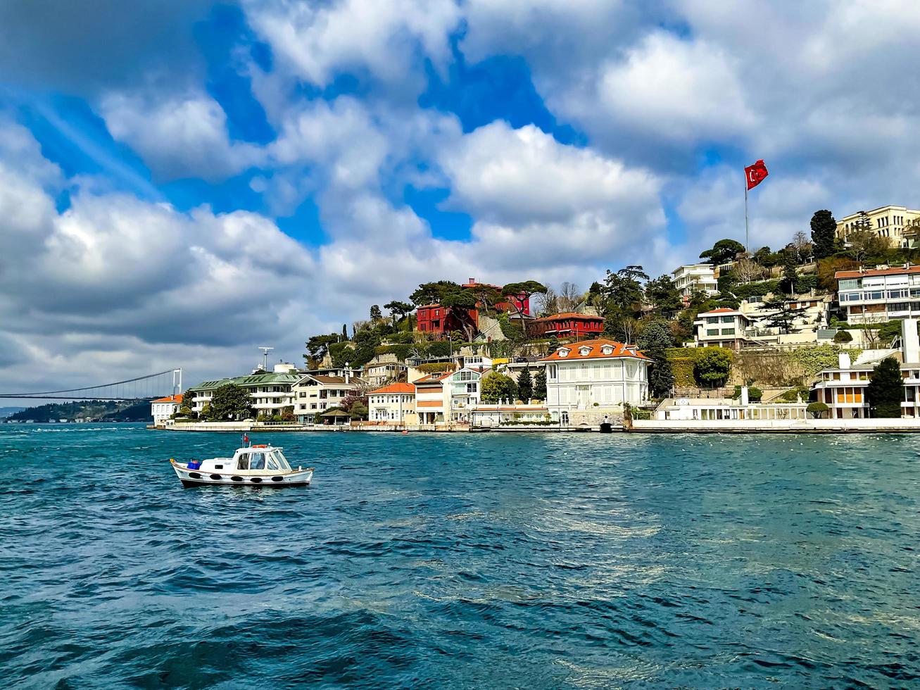 Istambul, Turchia aprile 2023. paesaggio e paesaggio marino foto