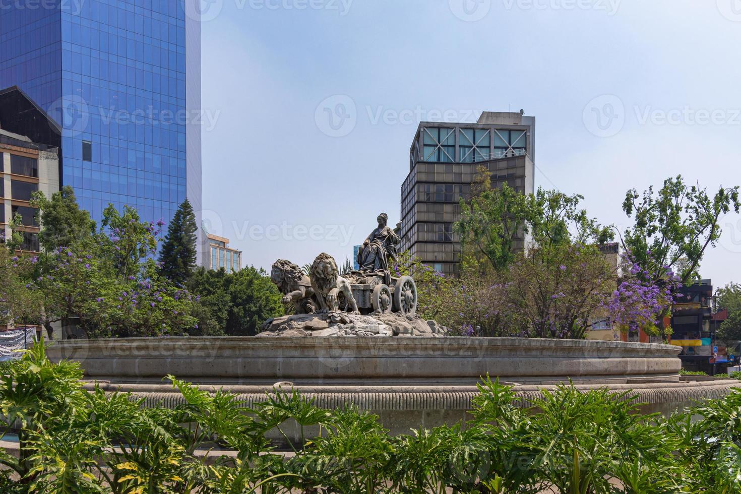 il cibeles Fontana nel Messico città è un esatto replica di il cibeles Fontana quello è collocato nel il plaza de cibeles nel Madrid, Spagna foto