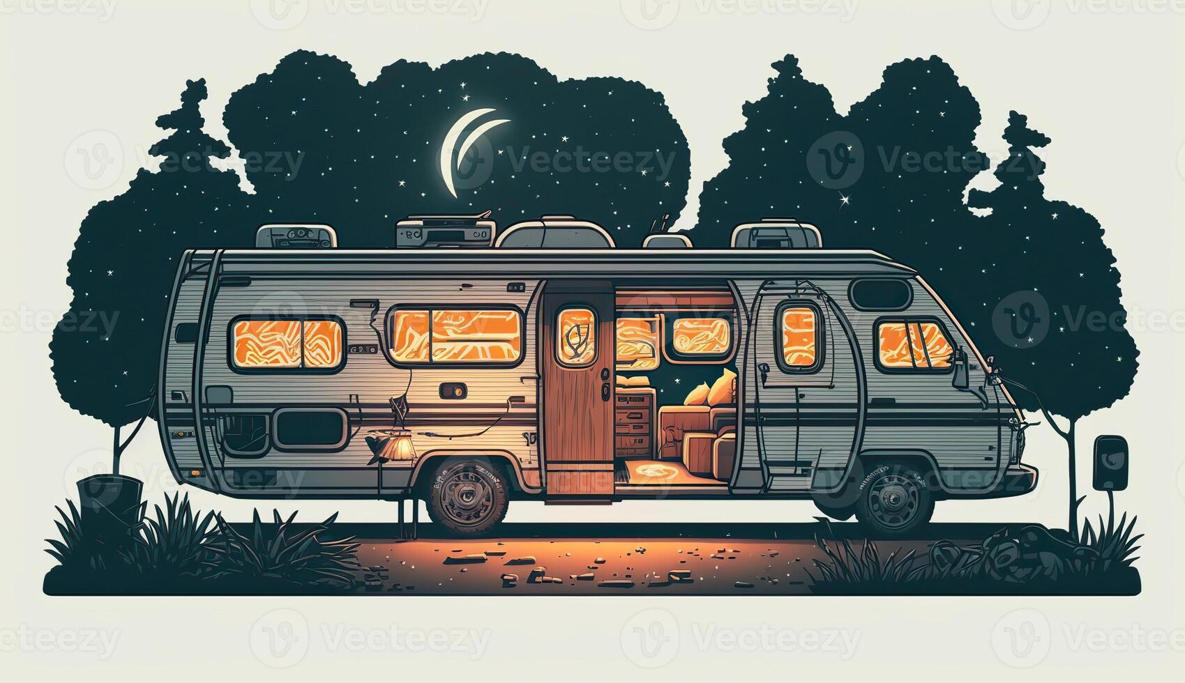 ai generato. ai generativo. generativo ai. Vintage ▾ retrò camper rv casa camion. avventura viaggio viaggio motivazionale manifesto. può essere Usato per decorazione e ispirazione. grafico arte foto