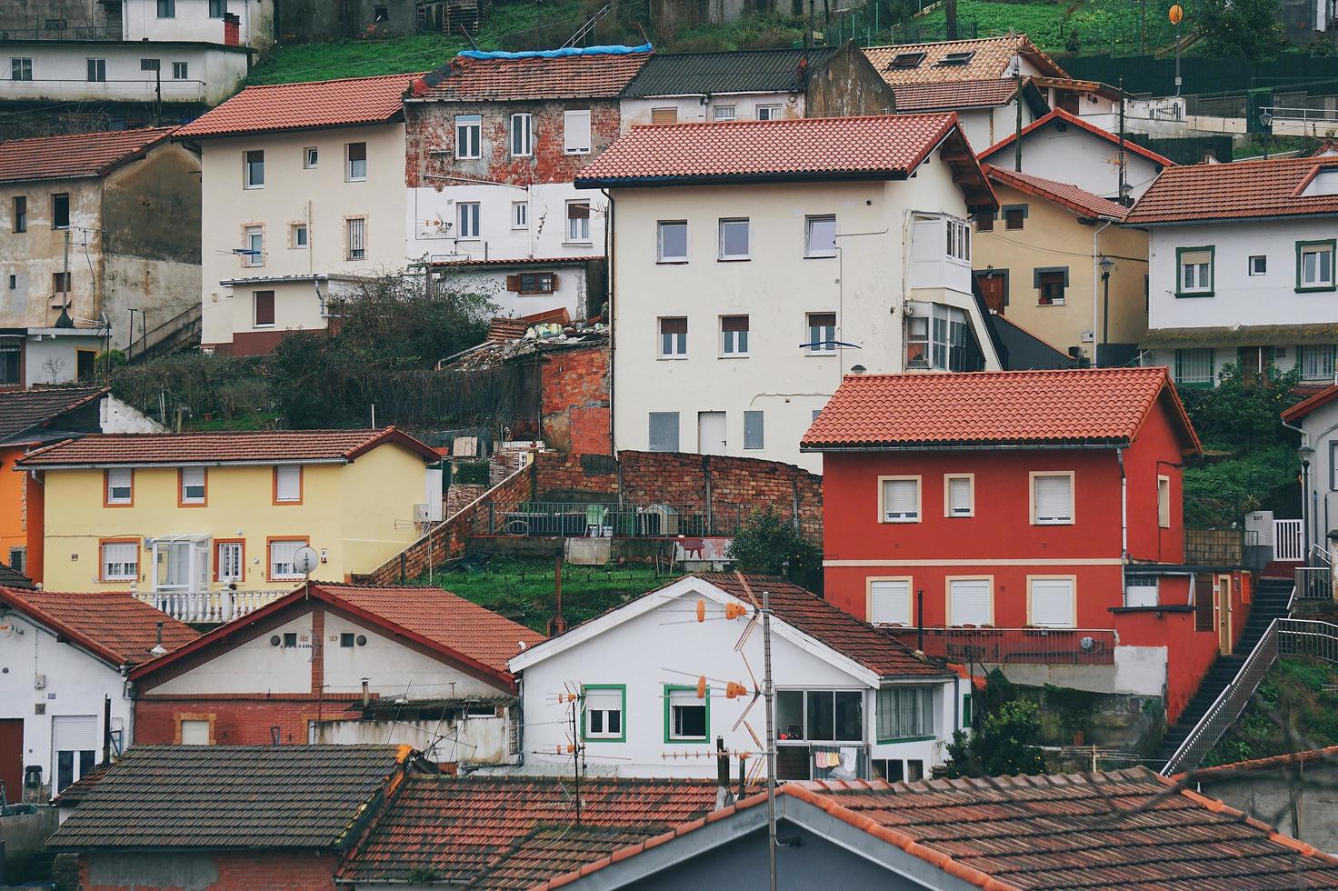 costruzione di architettura nella città di bilbao, spagna, destinazione di viaggio foto