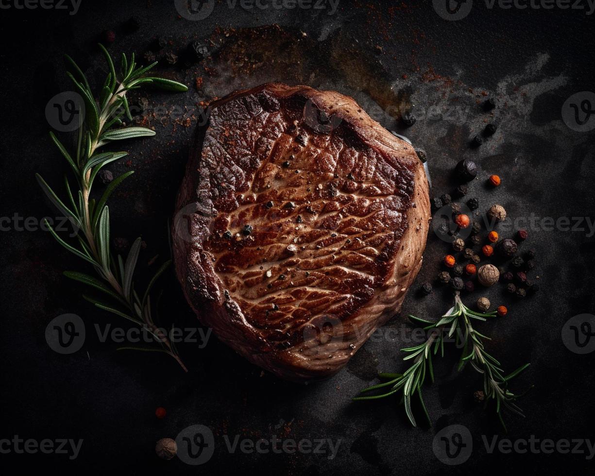 grigliato ribeye bistecca foto