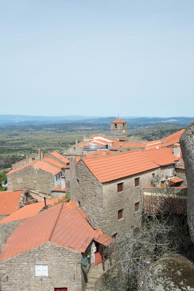 aereo Visualizza di monsanto, il maggior parte portoghese villaggio di Portogallo foto