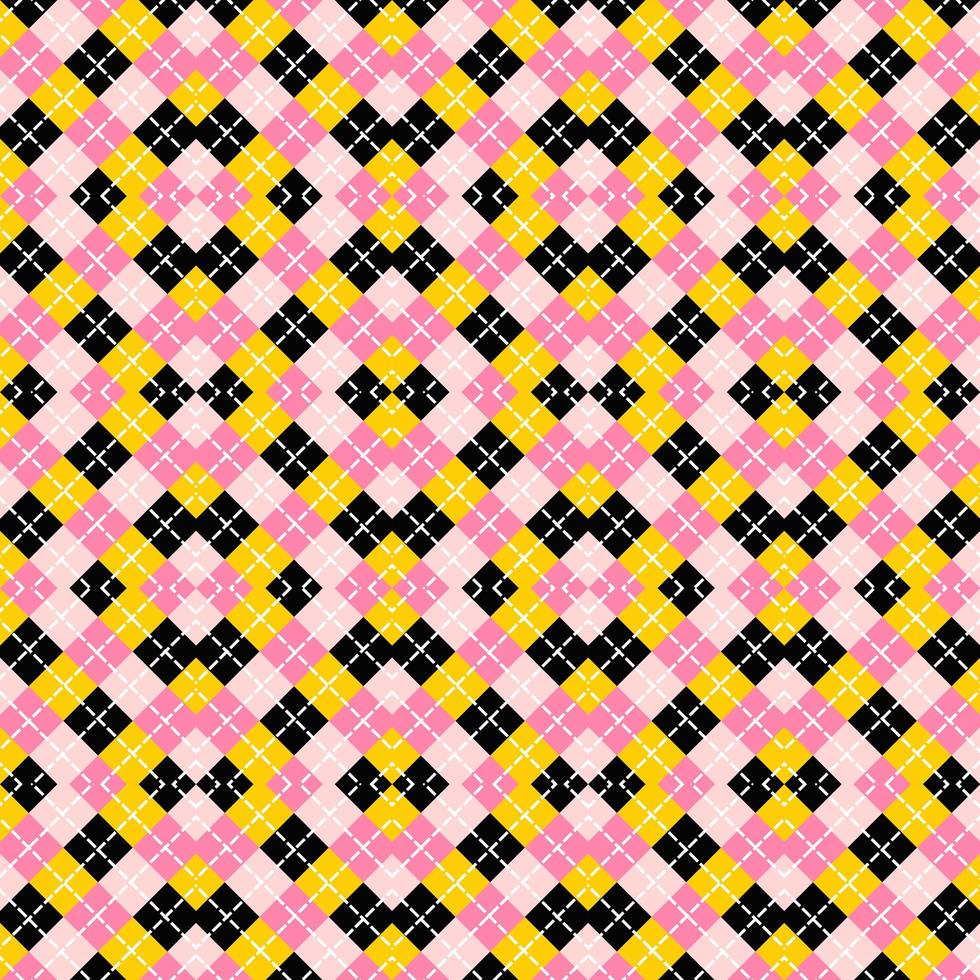 geometrico modello con argyle illustrazione sfondo foto