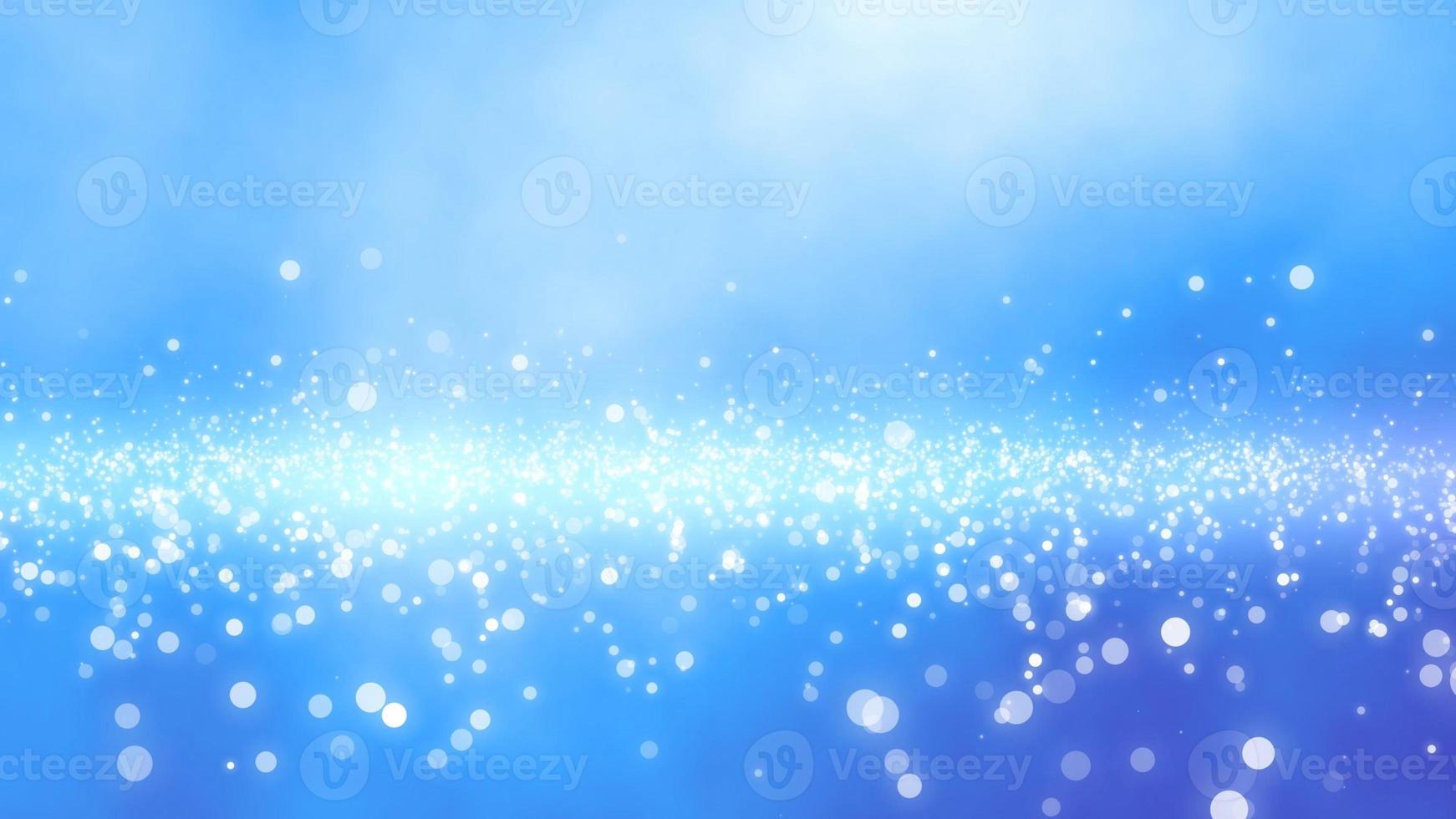 un' sfocato blu sfondo con piccolo bianca punti. sfondo con bolle. foto