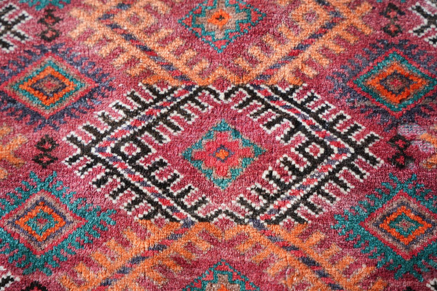 tradizionale Turco tappeto nel Bursa Museo di Turco e islamico arte nel turkiye foto