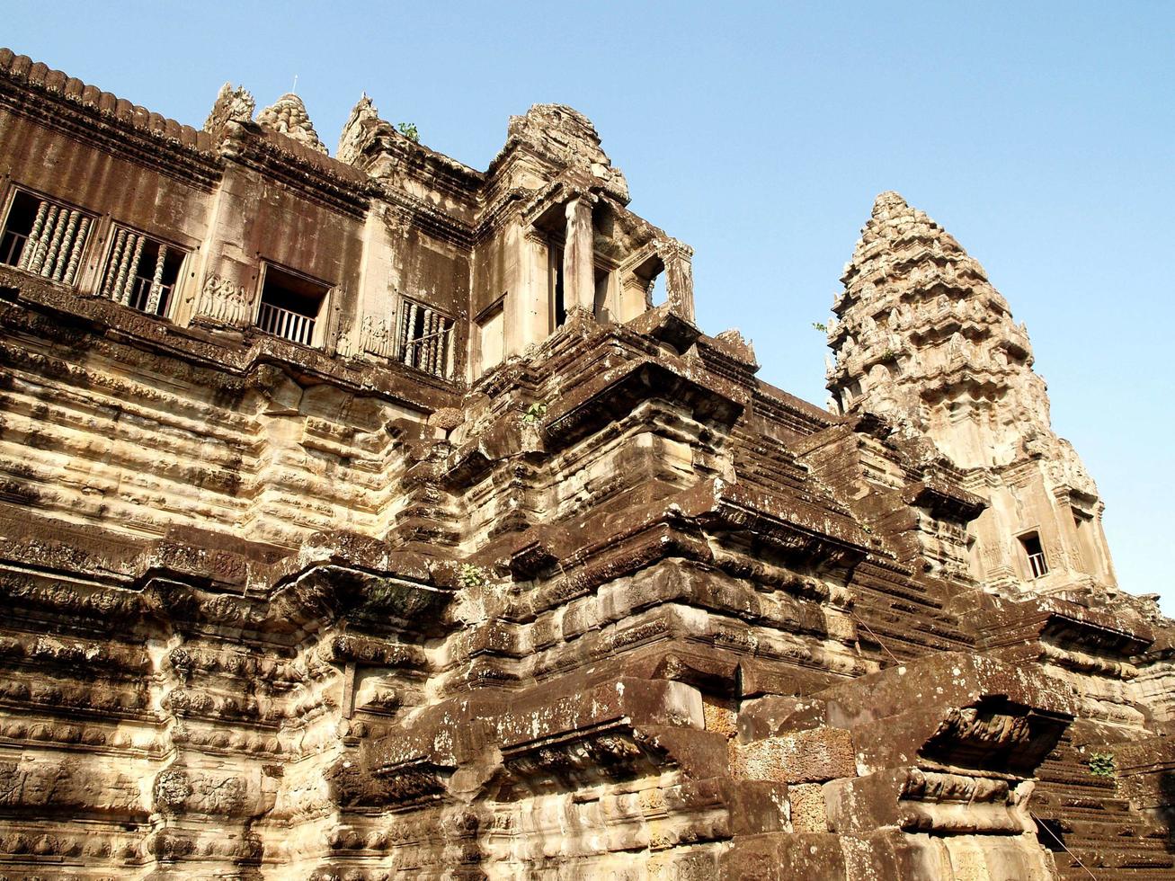 rovine di angkor wat a siem reap, cambogia foto