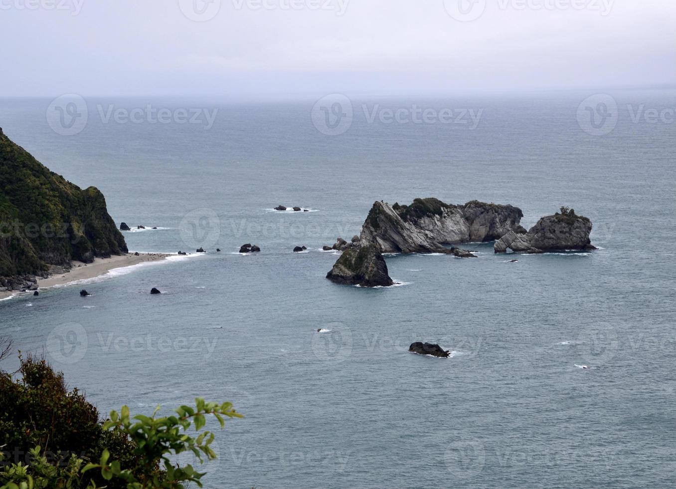 sa punto attenzione, tasman mare, Sud isola, nuovo Zelanda foto