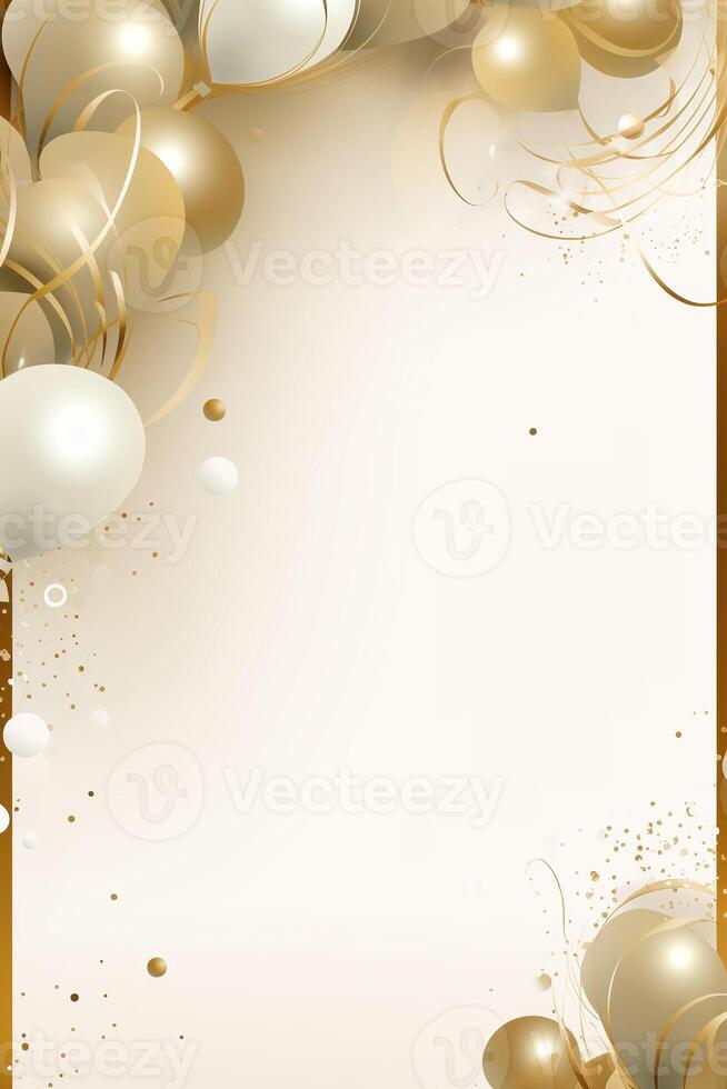 colorato semplice decorazione illustrazione per festa, compleanno, bambino doccia, bridal doccia, la laurea, attività commerciale evento, mille dollari apertura, anniversario, vacanza invito bozza e saluti carta modello. foto