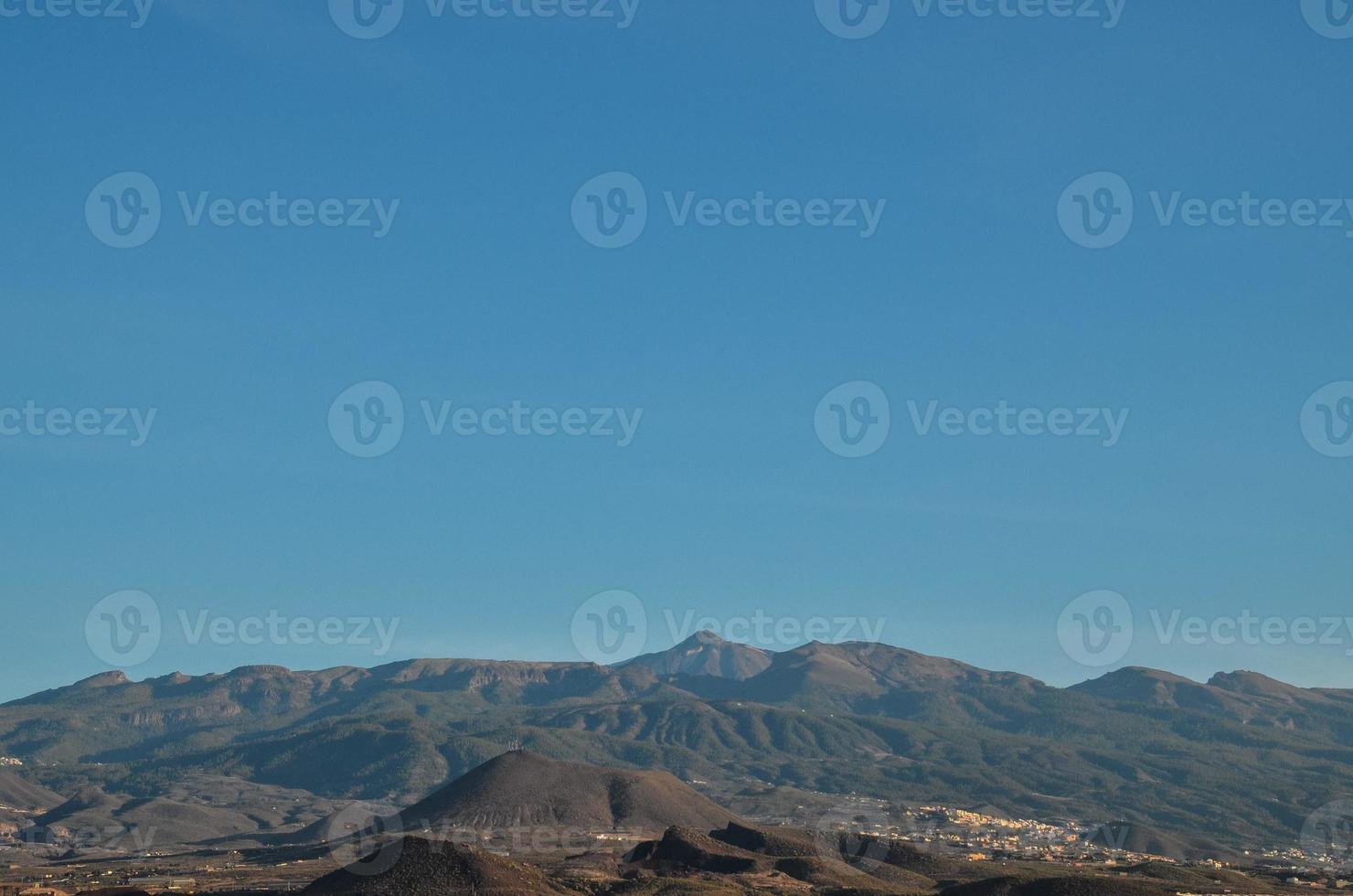 paesaggio nel tropicale vulcanico canarino isole Spagna foto