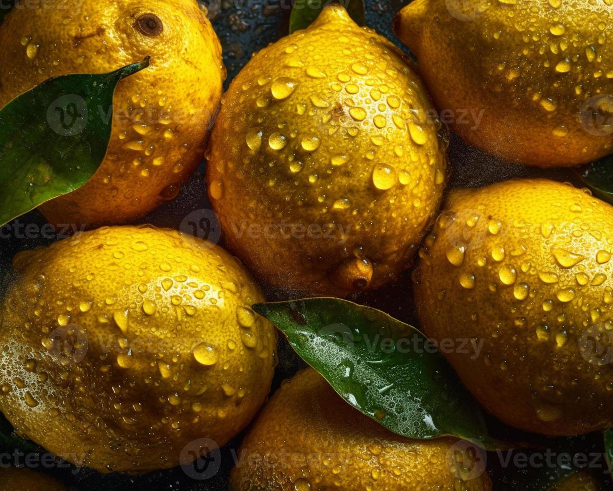 fresco Limone elegante frutta foto