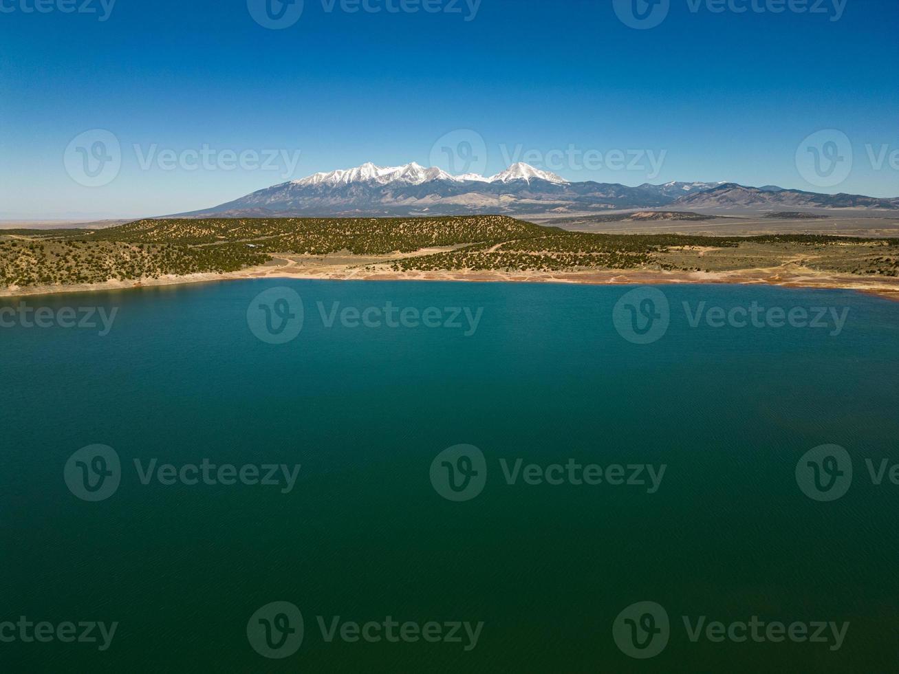 panoramico lago nel Colorado foto