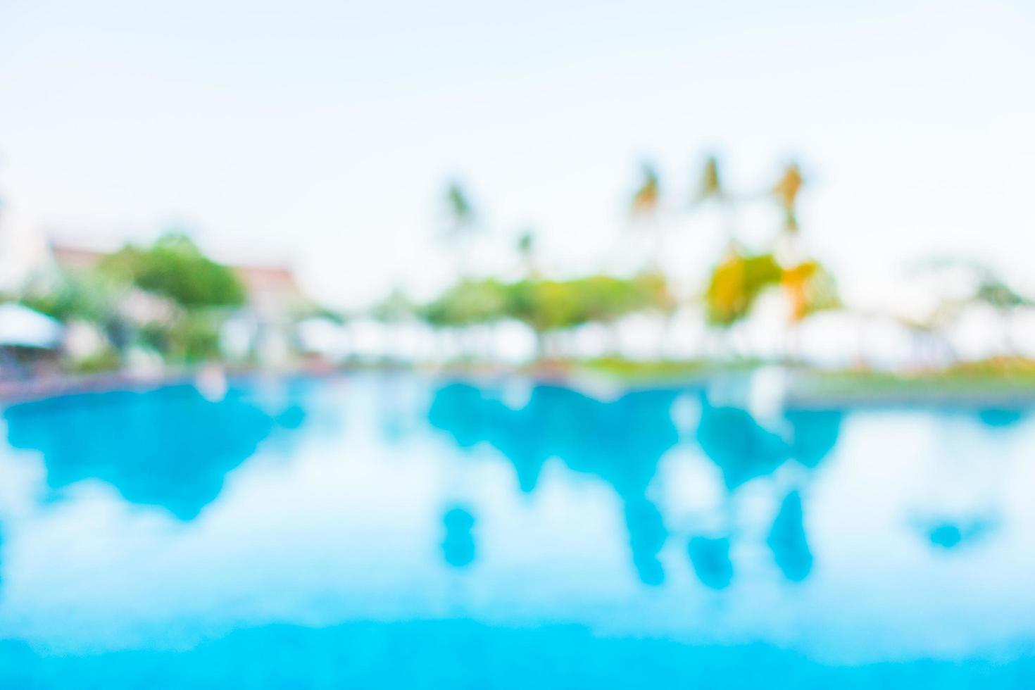 sfocatura astratta piscina per lo sfondo foto