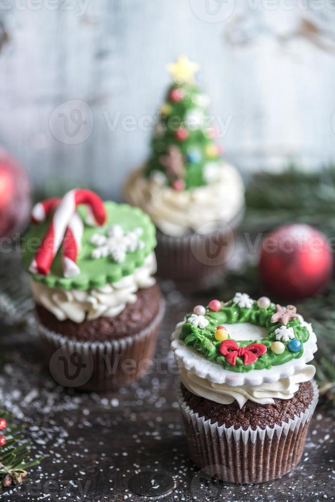 torte della tazza di natale foto