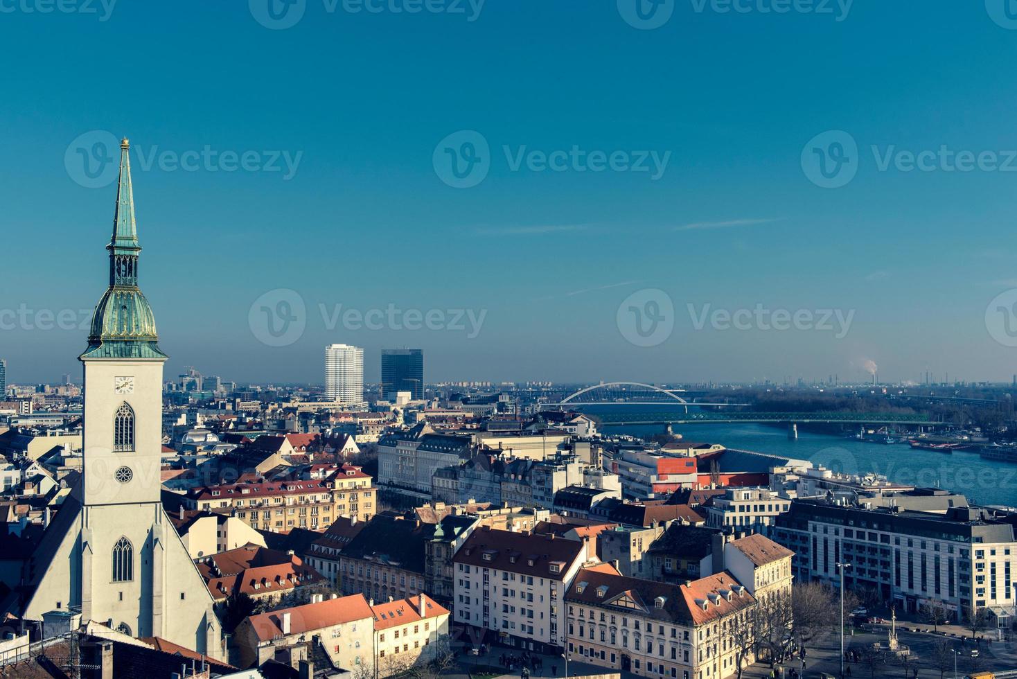 paesaggio di Bratislava foto