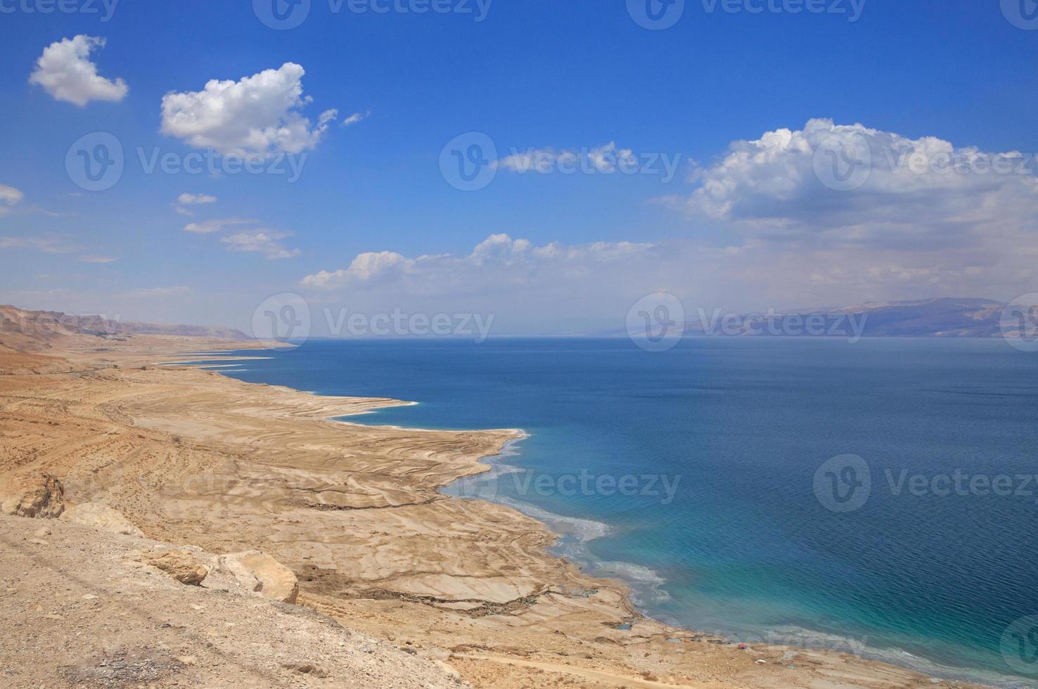 Visualizza su morto mare a partire dal Israele foto